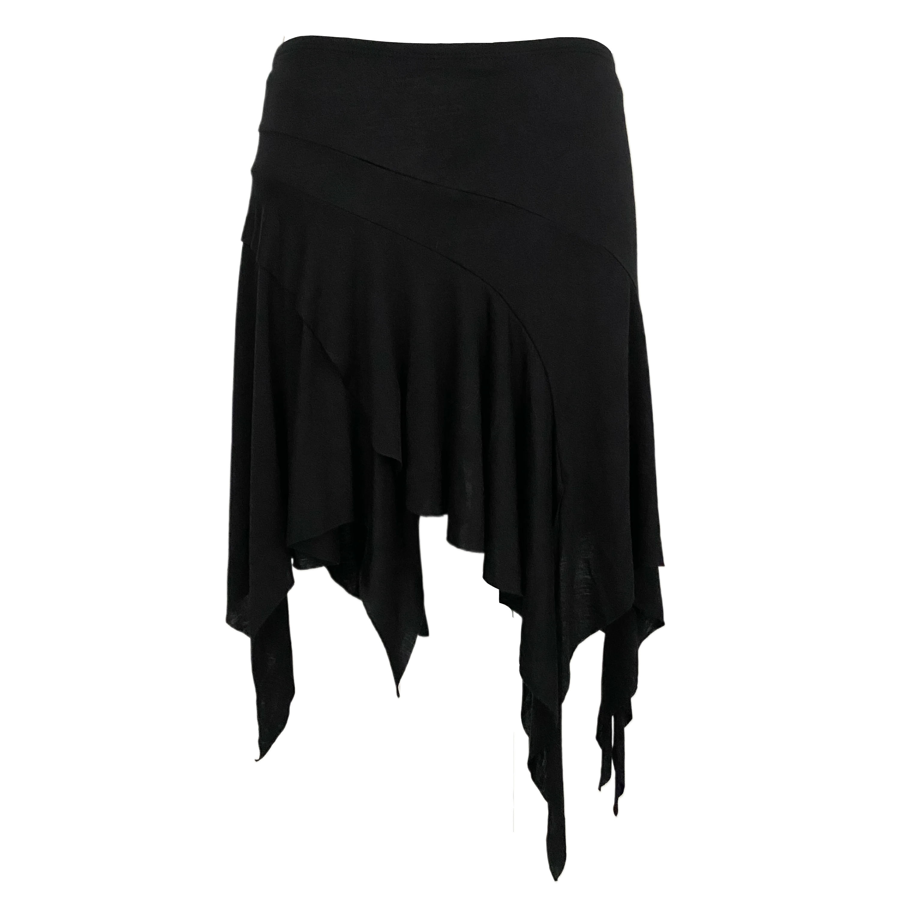 2000s Black Fairy Skirt (S)