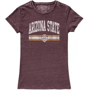 Arizona State 100% Cotton Women's Vintage Crew Tee