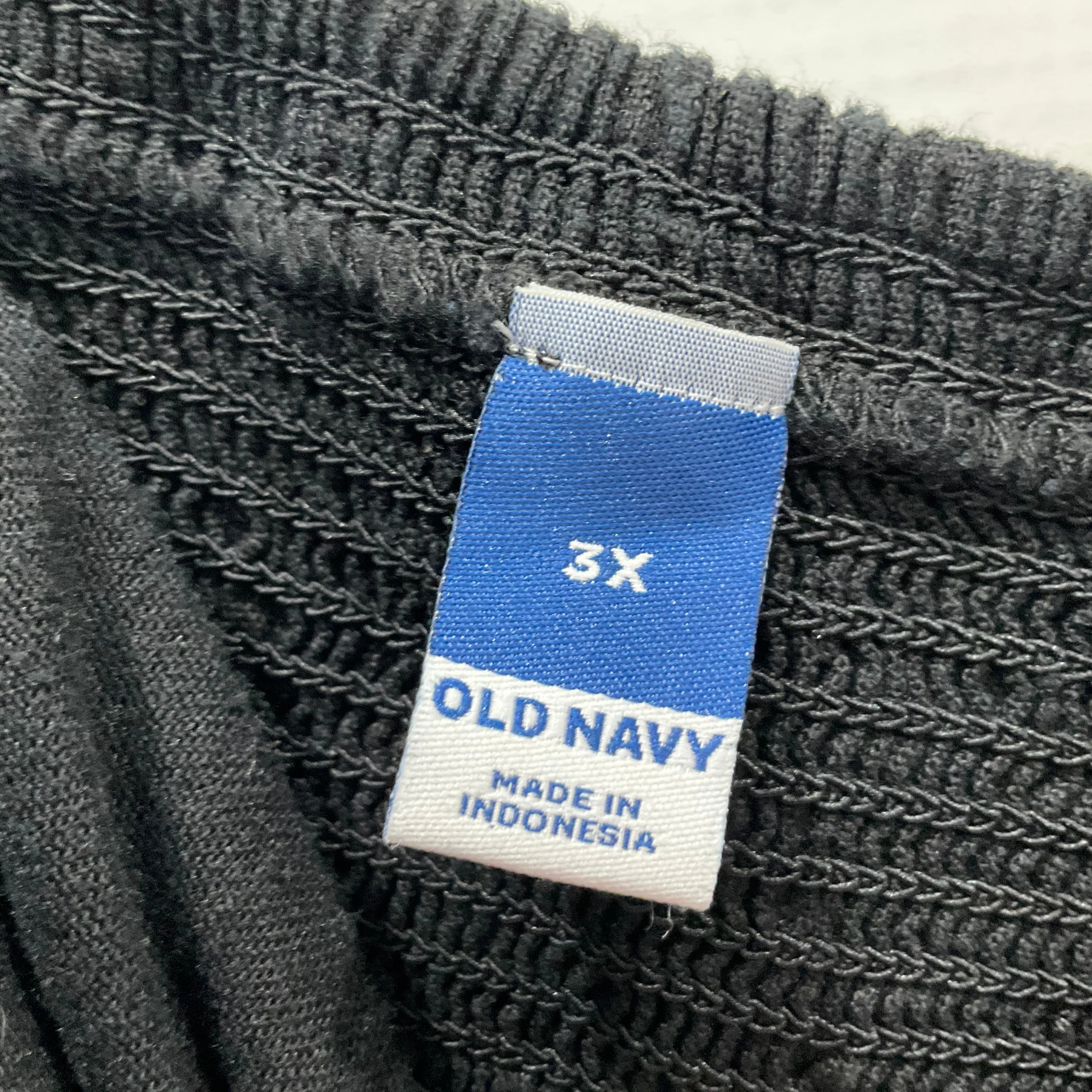 Black Dress Casual Short Old Navy, Size 3x