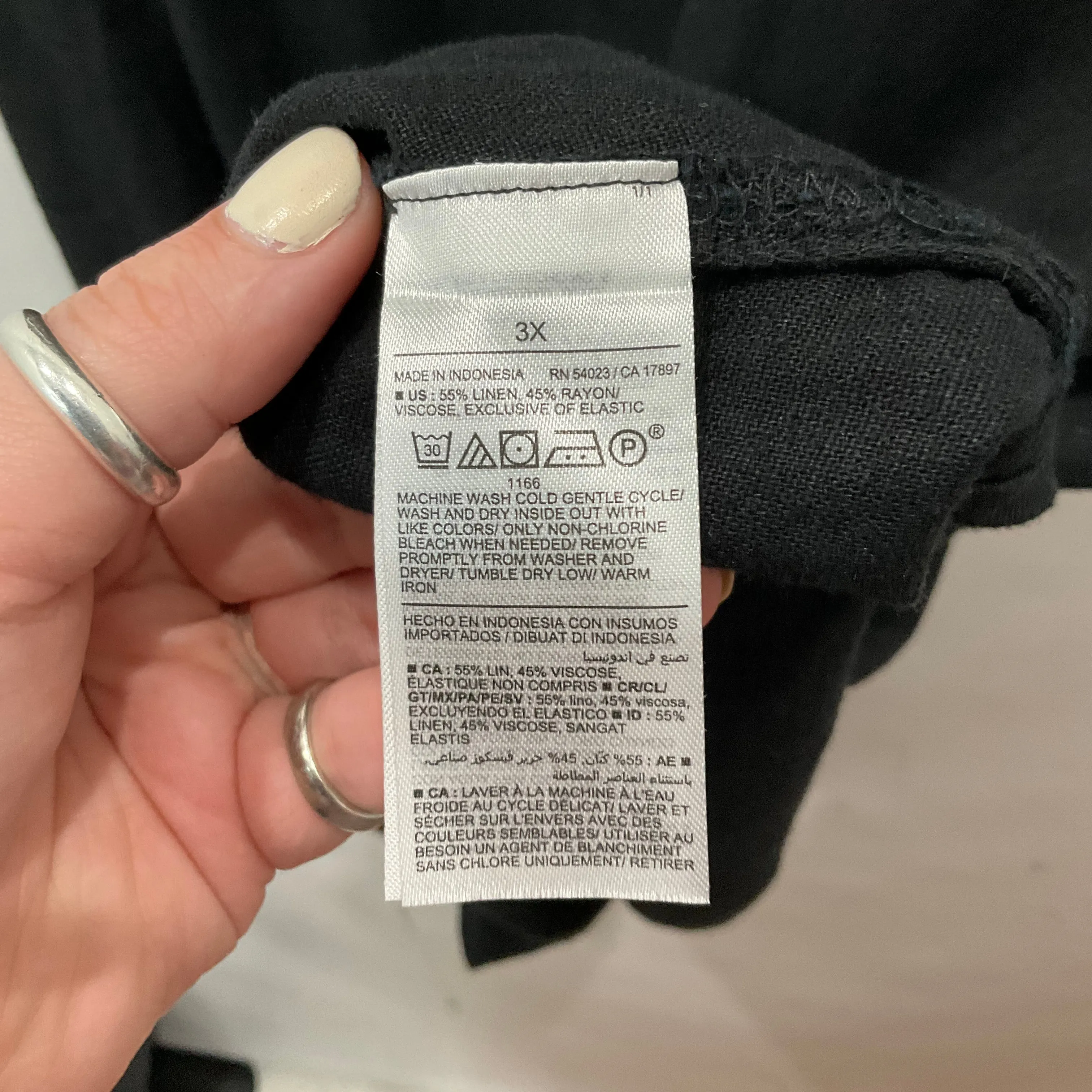 Black Dress Casual Short Old Navy, Size 3x
