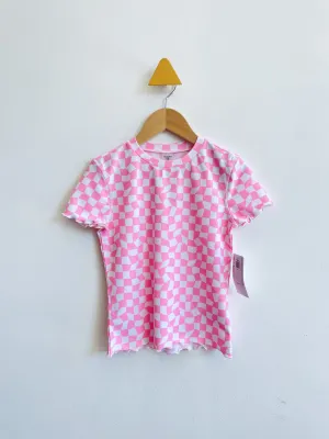 Checkerboard Rashguard // 8Y