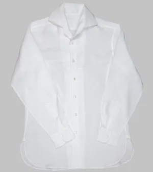 Cuban Collar Shirt White