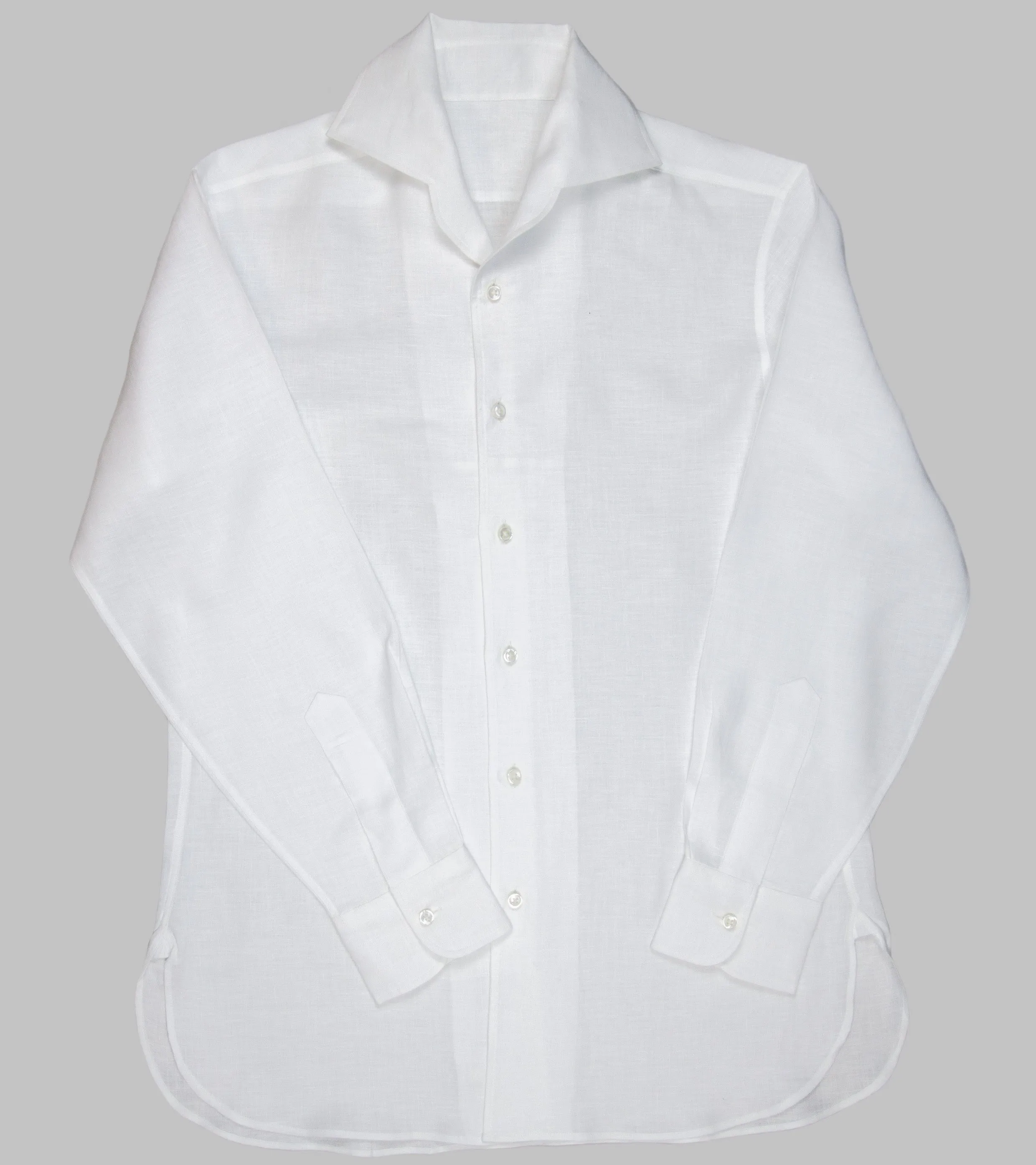 Cuban Collar Shirt White
