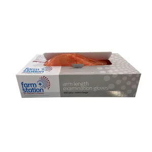 Disposable Shoulder Gloves - 100 Pack Xlarge