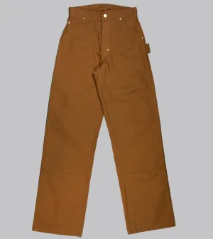 Double Knee Pants Duck Brown