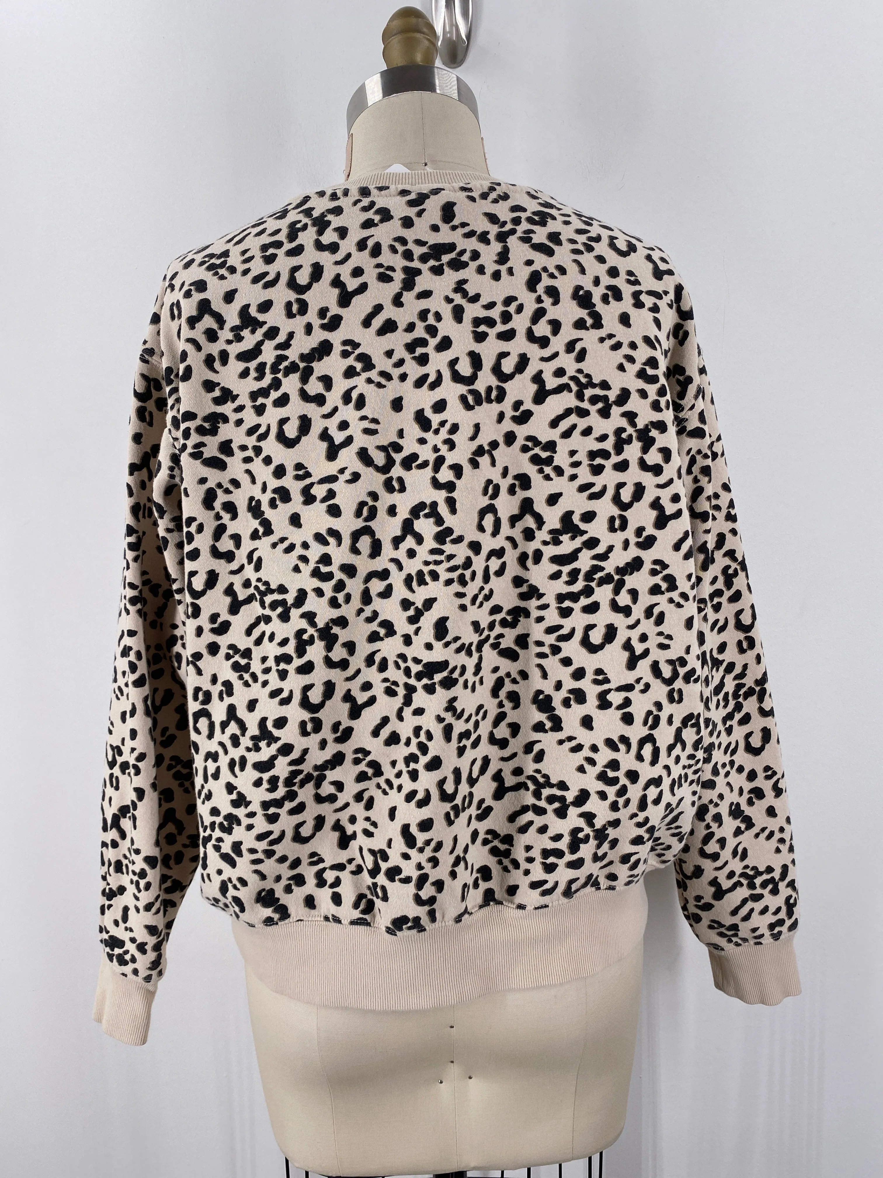 H&M Animal Print Sweatshirt, M