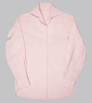Made-To-Order Cuban Collar Shirt Pink