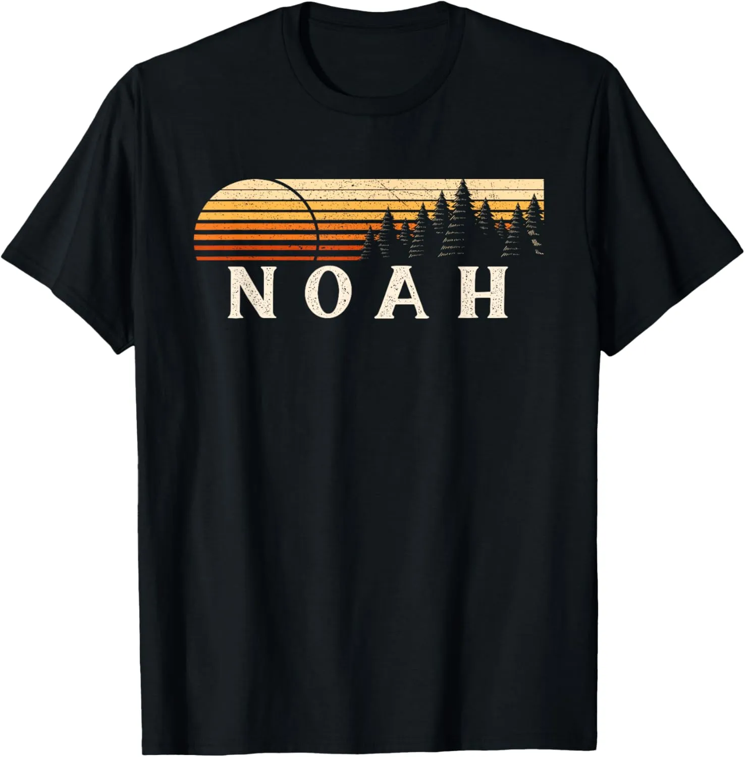 Noah, AZ Vintage Evergreen Sunset Eighties Retro T-Shirt