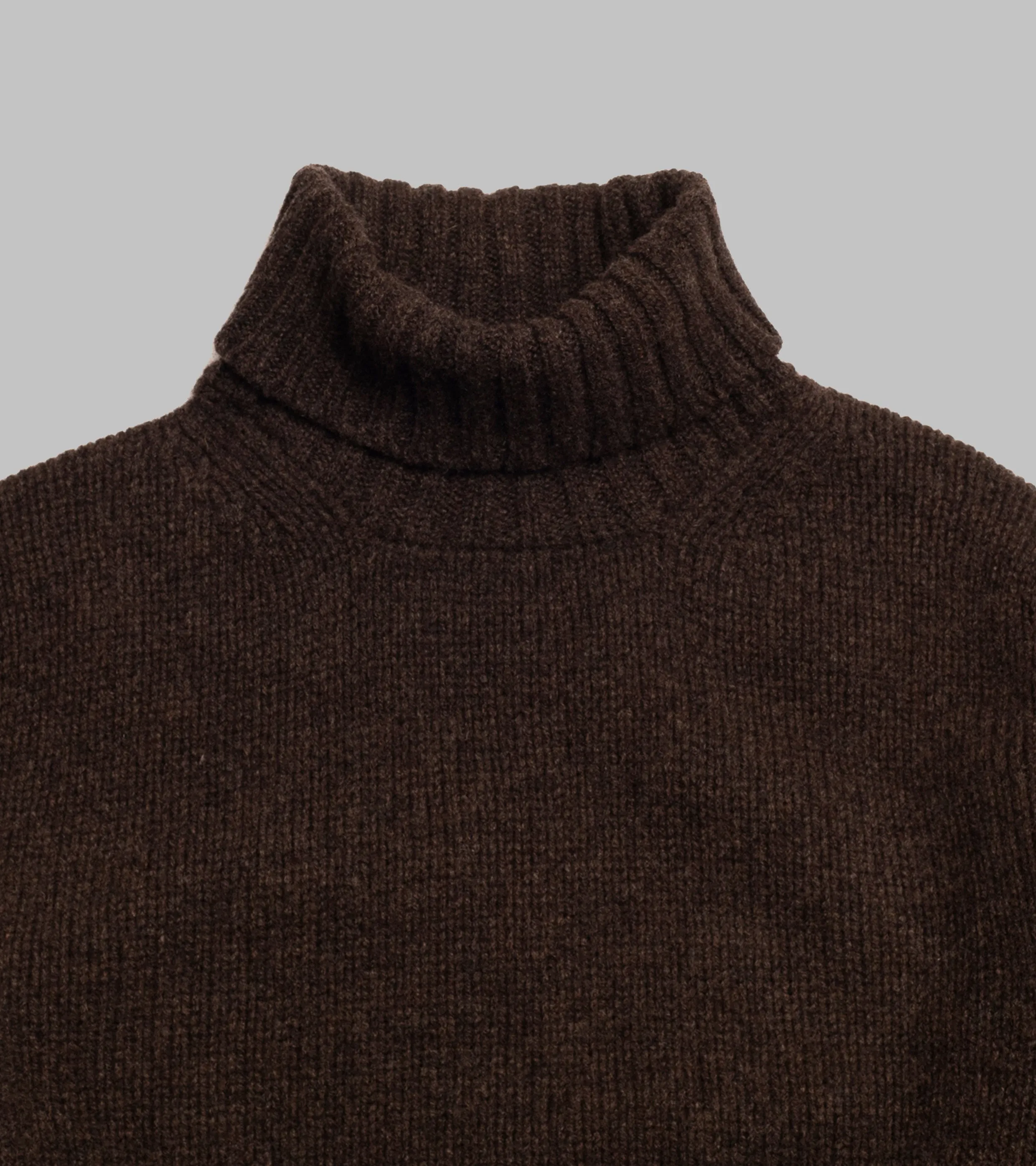 RAF Rollneck Pullover Cocoa