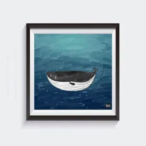 Seaworld Whale Wall Art