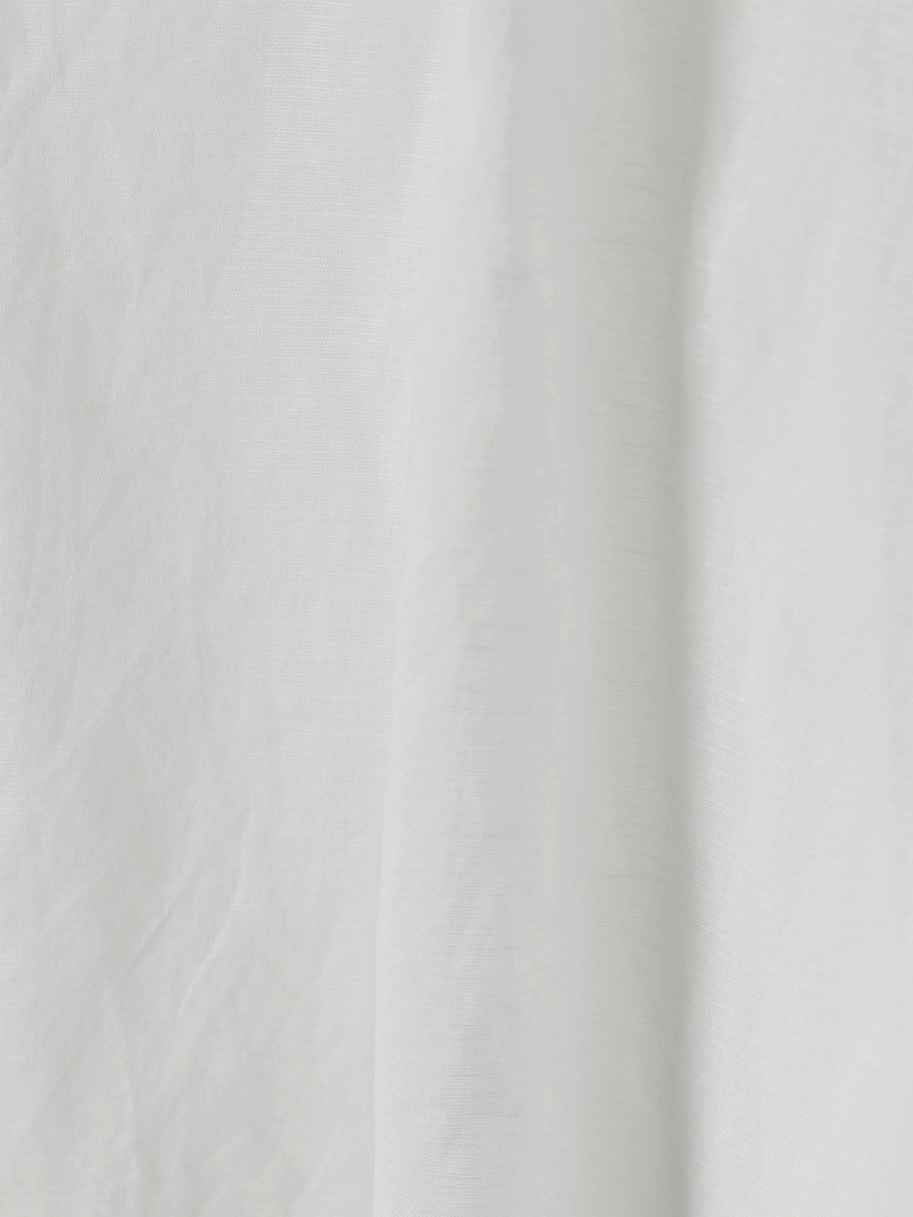 The Loom Long Sleeve Linen Shirt White