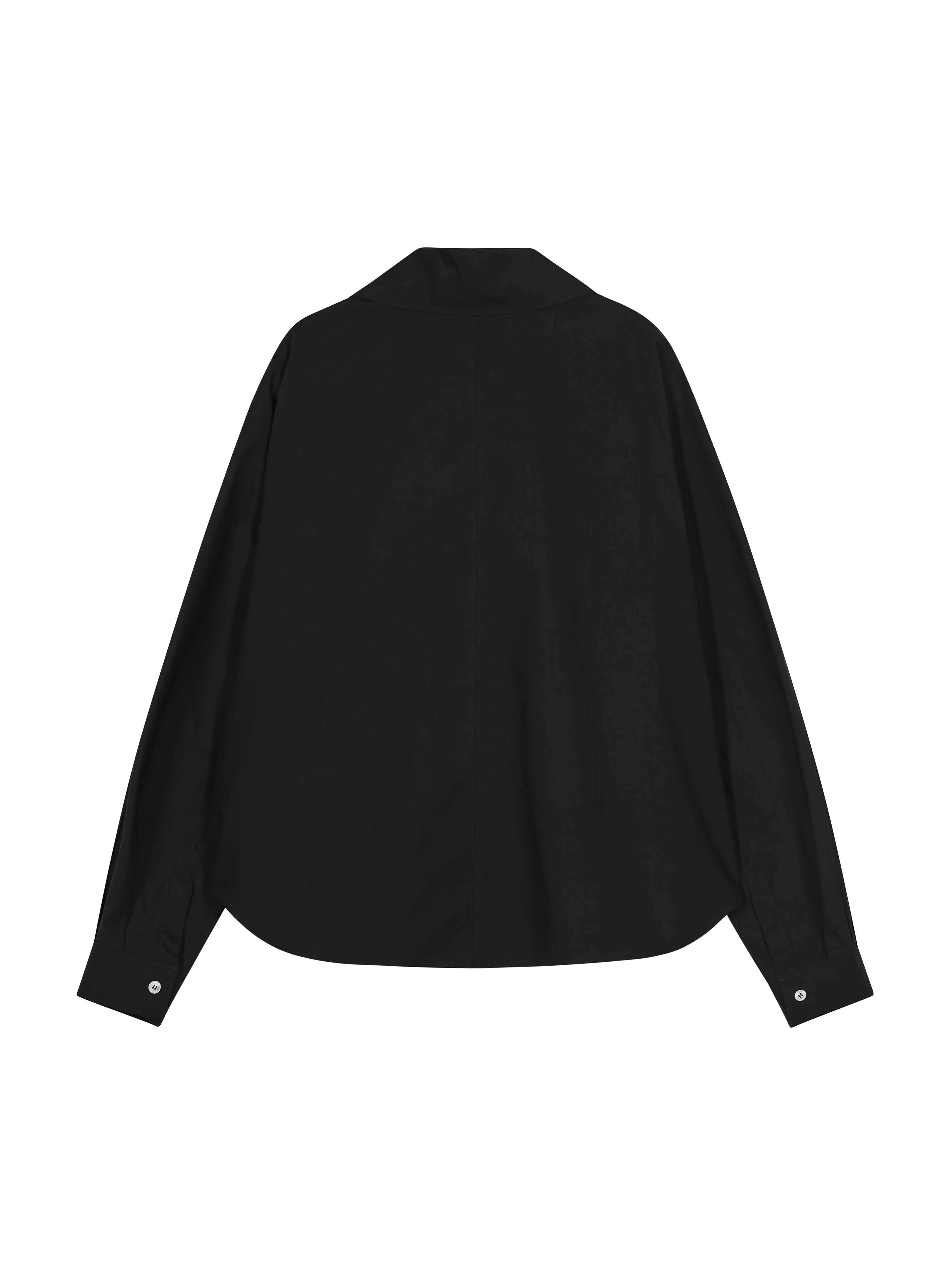 The Loom Long Sleeve Shirt Black