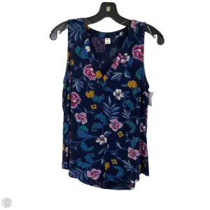 Top Sleeveless By Old Navy In Blue, Size: Xs