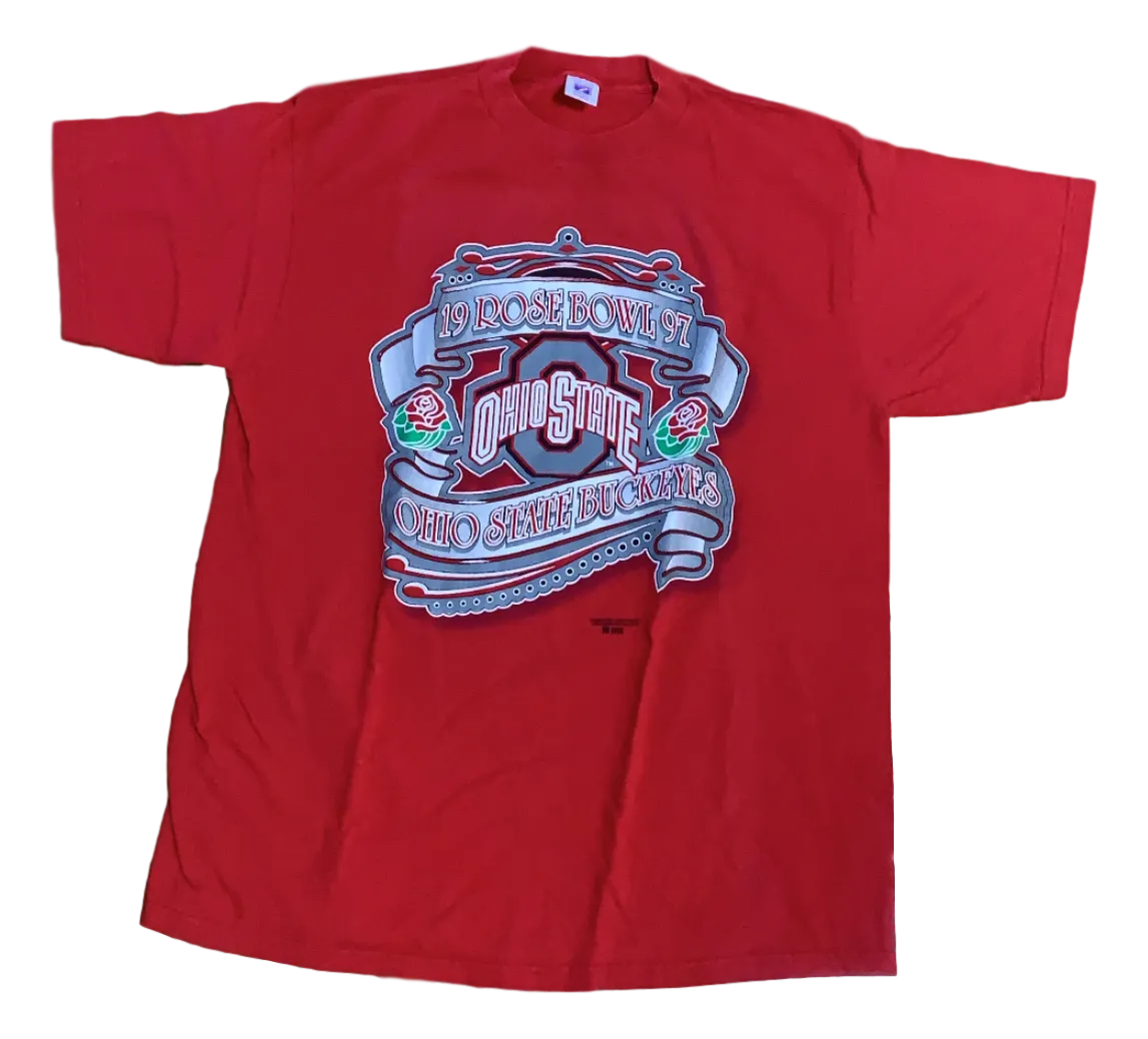 Vintage Ohio State Rose Bowl Tee (1997) - XL