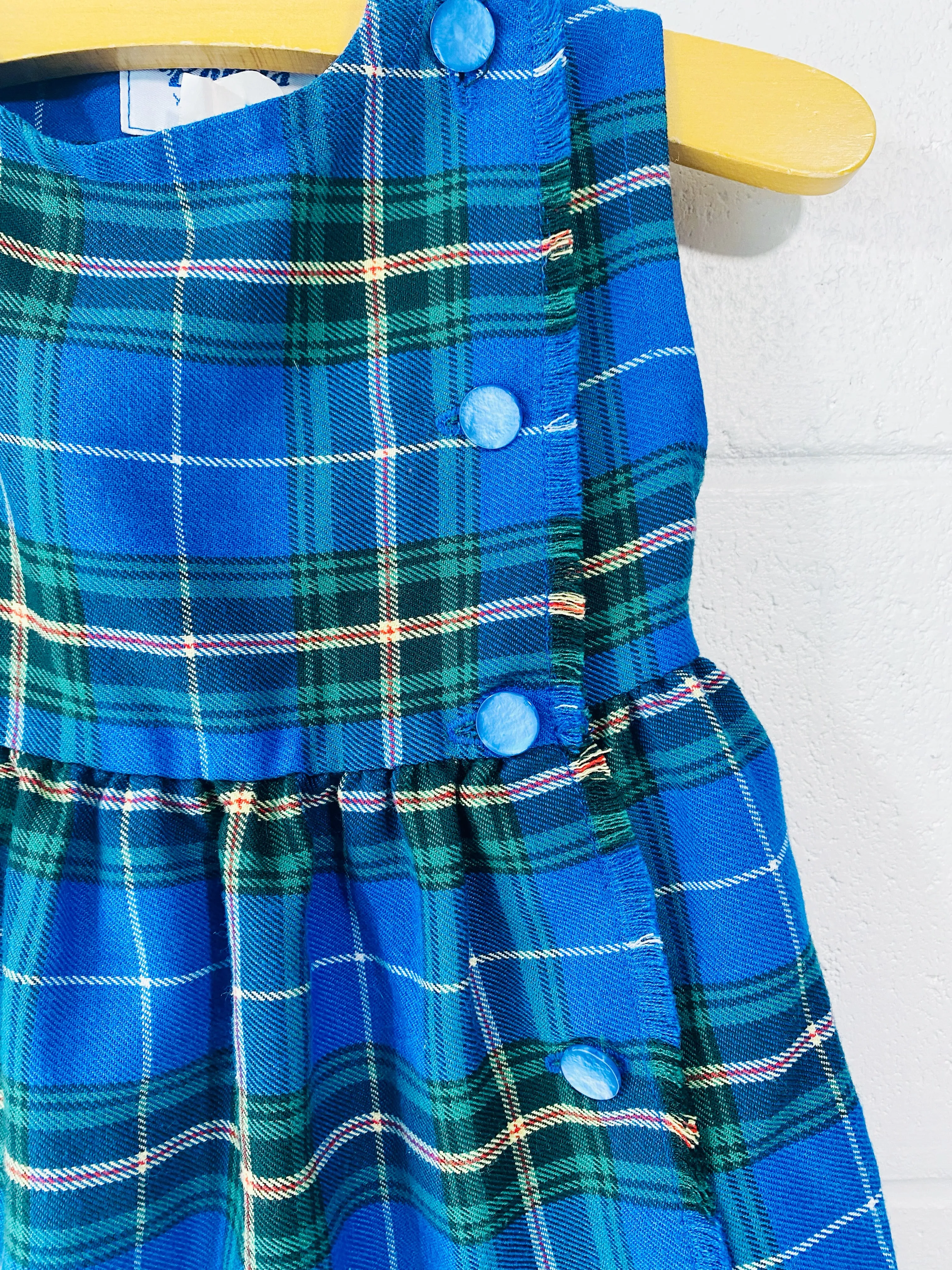 Vintage Tartan Dress, 2 years