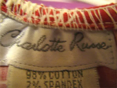 Vintage Y2K 90s Charlotte Russe Womens V-Neck Halter Top Small Floral Red White